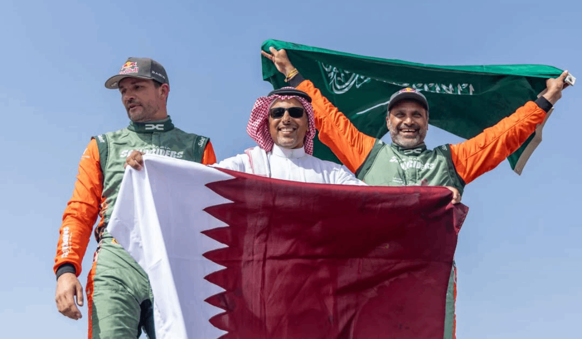 Nasser Al Attiyah Celebrates 6th Dakar Rally Victory